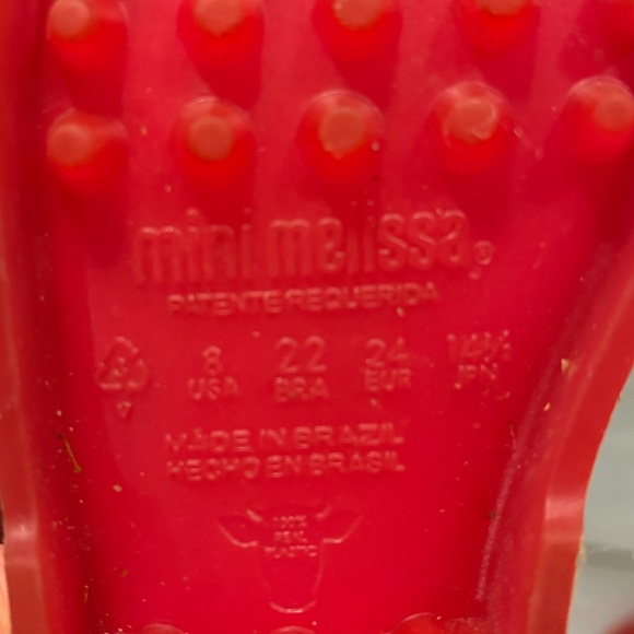 32442 MINI MELISSA POSSESSION II 06376 PINK HAPPY SANDAL FOR TODDLER Size 8 - Picture 6 of 6